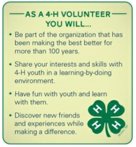 Volunteers Colorado 4 H Youth Development Is Part Of Csu Extension