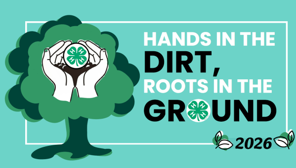 2026 State Conference image with hands in a tree and the tag line "Hands in the Dirt, Roots in the Ground"